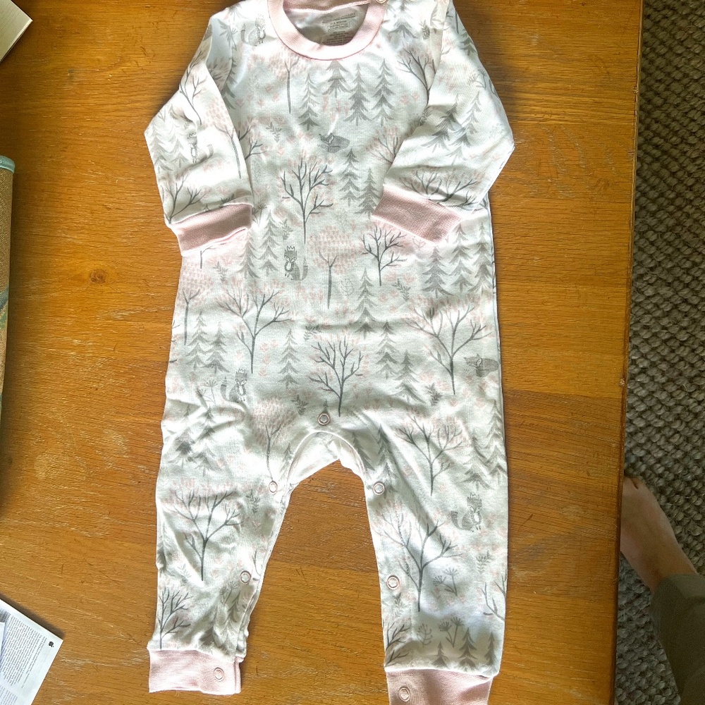 NWT RH baby& child one piece 3-6 M baby girl pajama